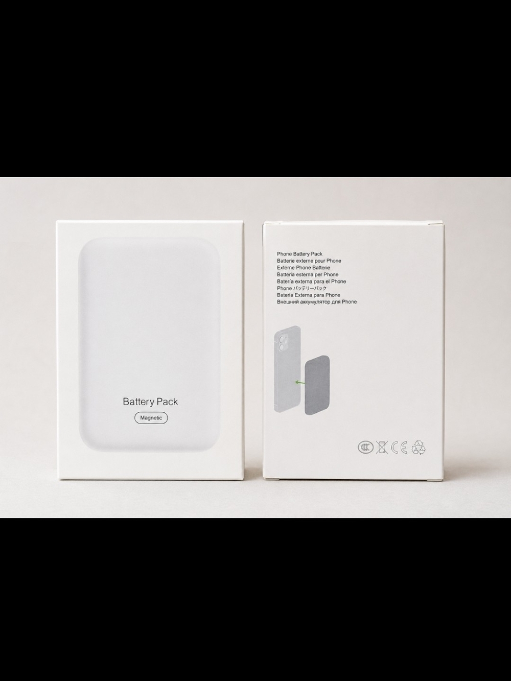Magnetic Wireless Battery Pack MagSafe Compatible Portable Charger New!! - Picture 2 of 2